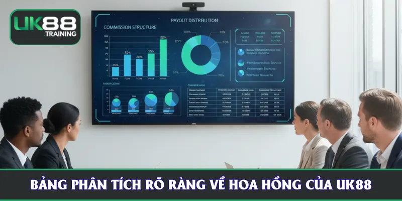 Bảng phân tích rõ ràng về hoa hồng của UK88